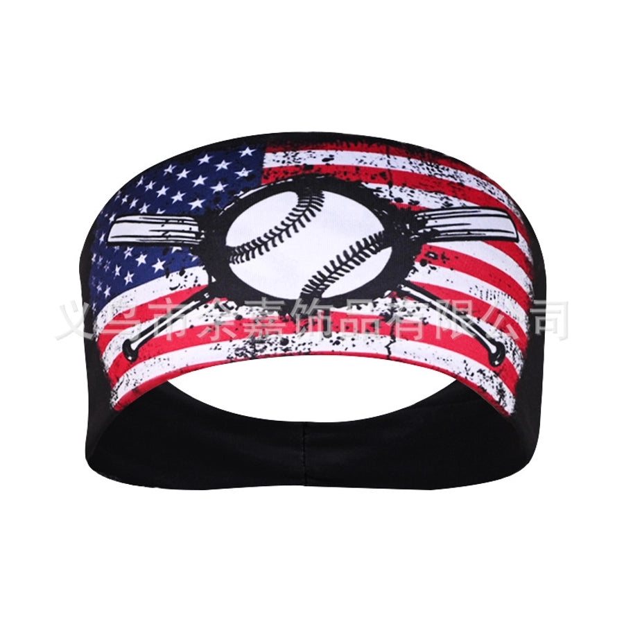 basic plaid polyester patchwork hair band