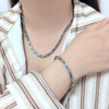 Jewelry Hip-Hop Commute Geometric 667 Stainless Steel Bracelets Necklace