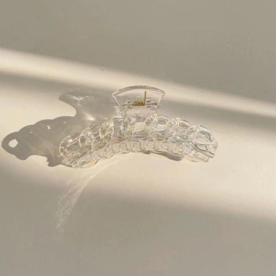 women's ig style geometric arylic hair claws