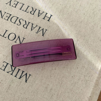 Women's Basic Simple Style Classic Style Arc Injection Molding Hair Clip