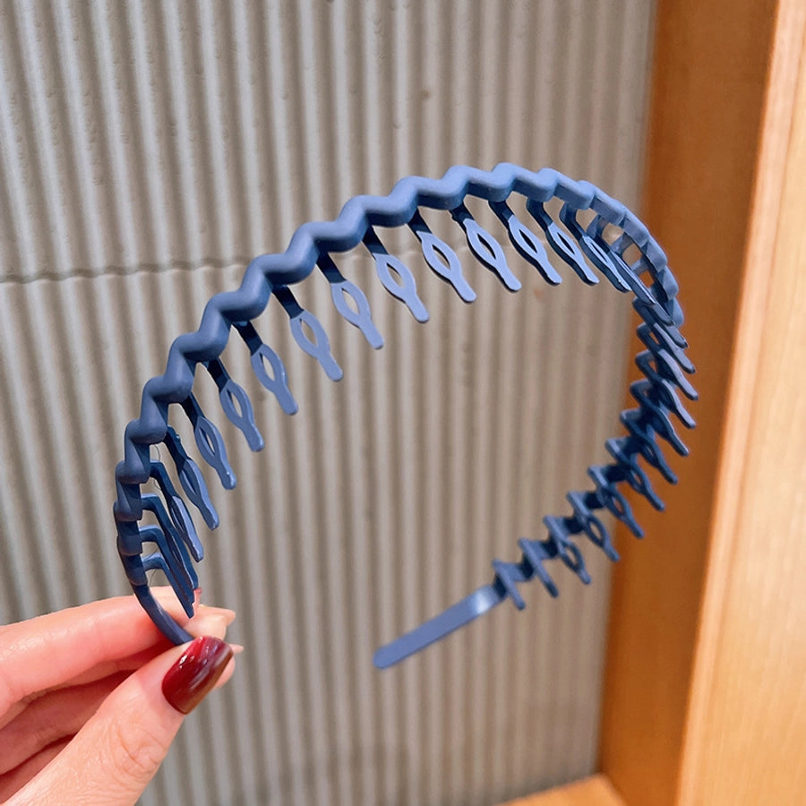 women's simple style waves plastic hair band