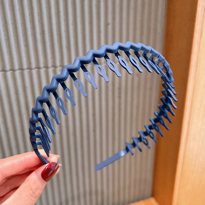women's simple style waves plastic hair band