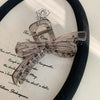 Women's Elegant Streetwear Bow Knot PS Hair Claws