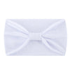 fashion plaid bow knot cloth pleated hair band 1 piece