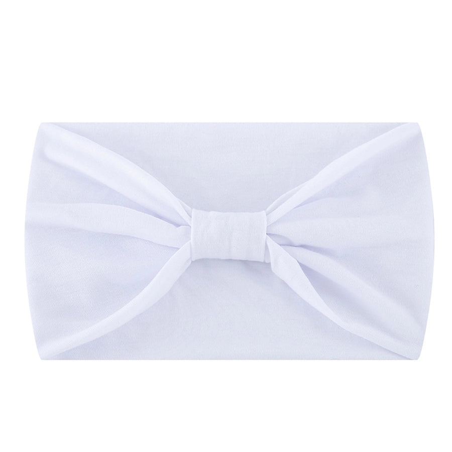 fashion plaid bow knot cloth pleated hair band 1 piece