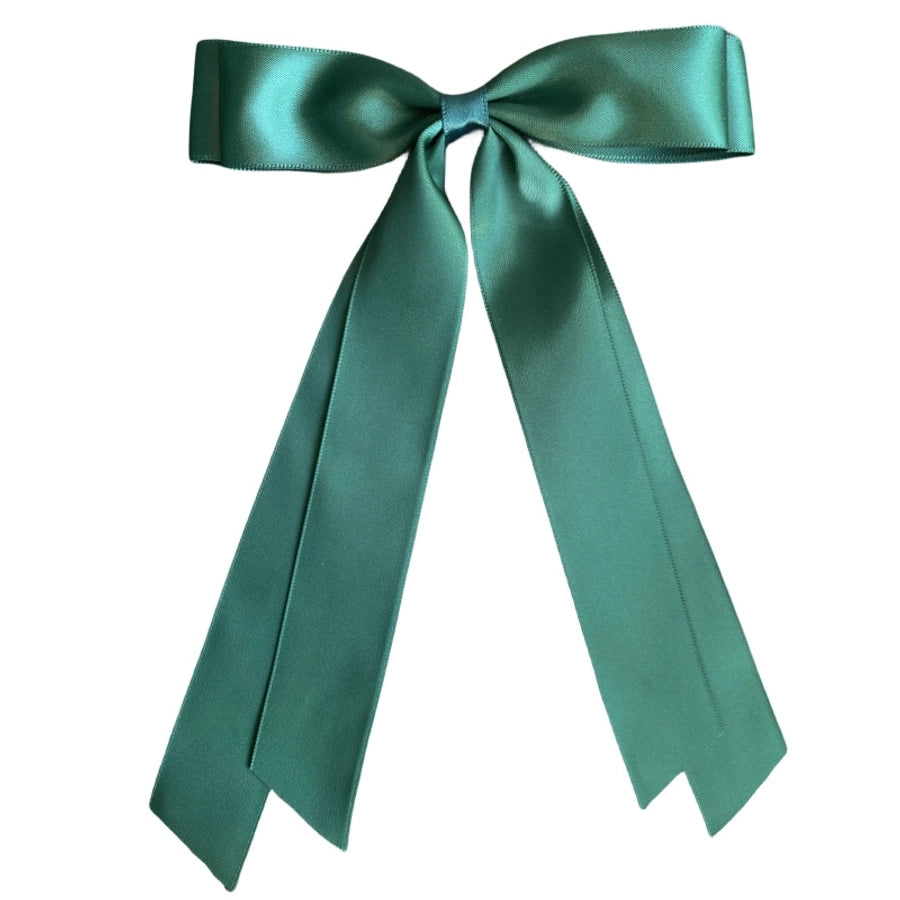 Kid'S Simple Style Bow Knot Polyester Hair Clip