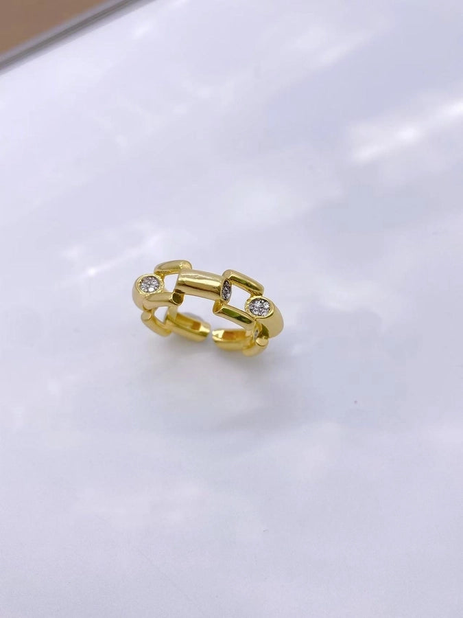 Jewelry Vintage Style Classic Style Geometric Copper Zircon Plating Rings Bracelets