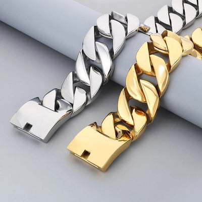 Hip-Hop Vintage Style Geometric 304 Stainless Steel 18K Gold Plated Women's Necklace