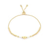 304 Stainless Steel Copper Letter Heart Shape Bracelets