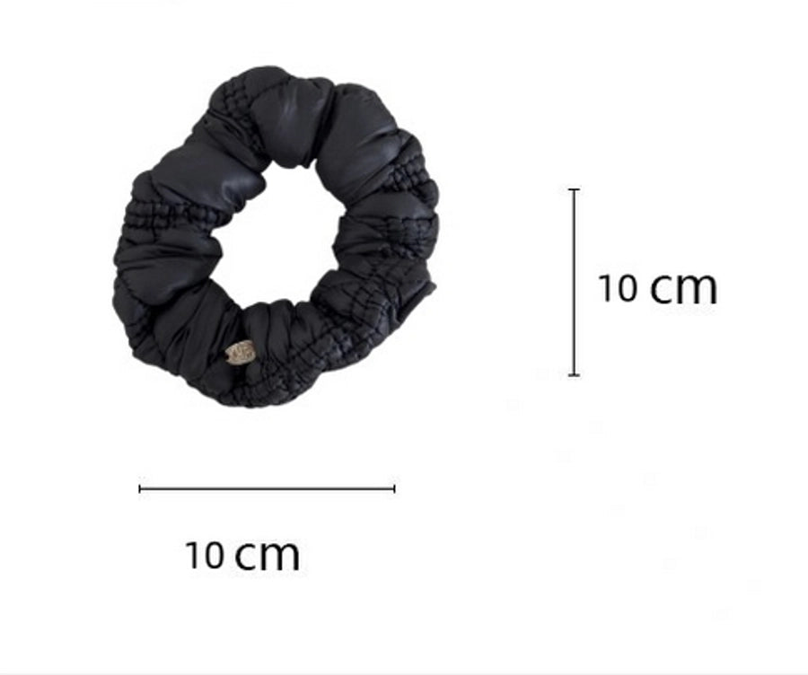 Women's Modern Style Classic Style Solid Color Cloth Pleated Hair Tie