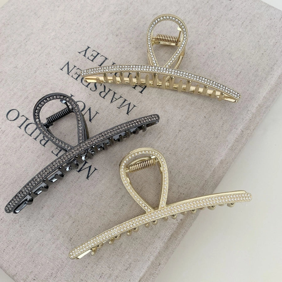 Women's Casual Simple Style Geometric Alloy Hair Claws