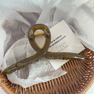 Oversized 15cm Grab Clip Simple Hair Volume Multi-hair Clip Shark Clip Advanced Sense Back Head Hair Headwear