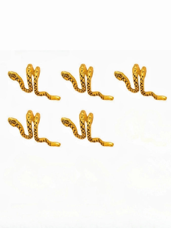 Women's Basic Modern Style Classic Style Snake Alloy Plating hair buckle