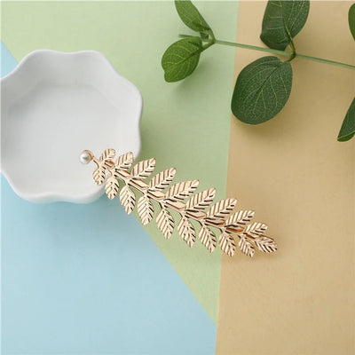baroque style leaf metal 1 piece