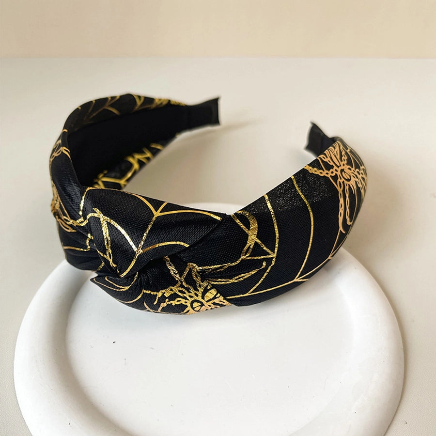 Women's Cool Style Star Spider Spider Web Cloth Hair Band