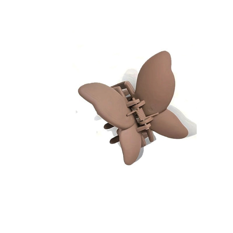 fashion butterfly plastic stoving varnish hair claws 1 piece