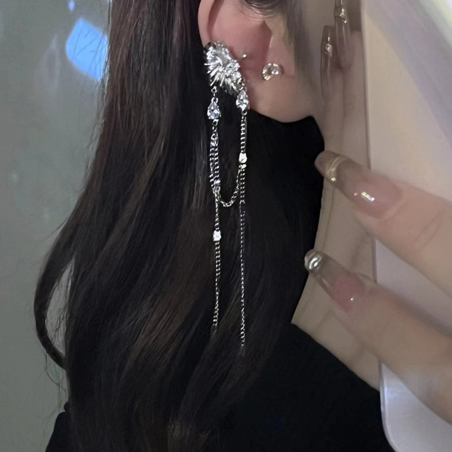 1 Piece Casual Simple Style Streetwear Flower Copper Ear Cuffs