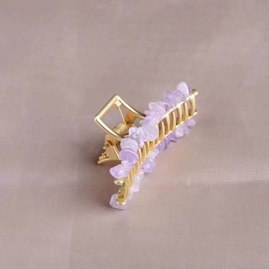 ethnic style geometric alloy handmade hair claws