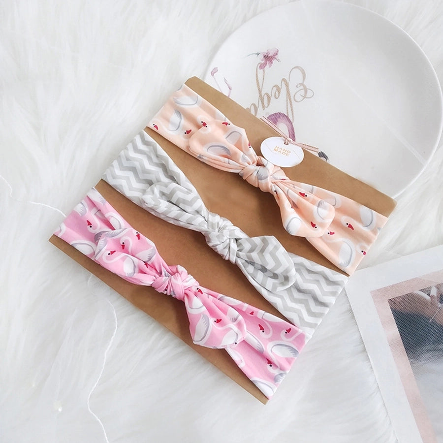 Kid'S Cartoon Style Bow Knot Hair Band