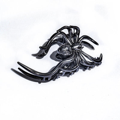fashion flower metal plating artificial rhinestones hair claws 1 piece