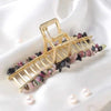 ethnic style geometric alloy handmade hair claws
