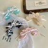 Women's Simple Style Classic Style Bow Knot Acetic acid sheets Hair Claws