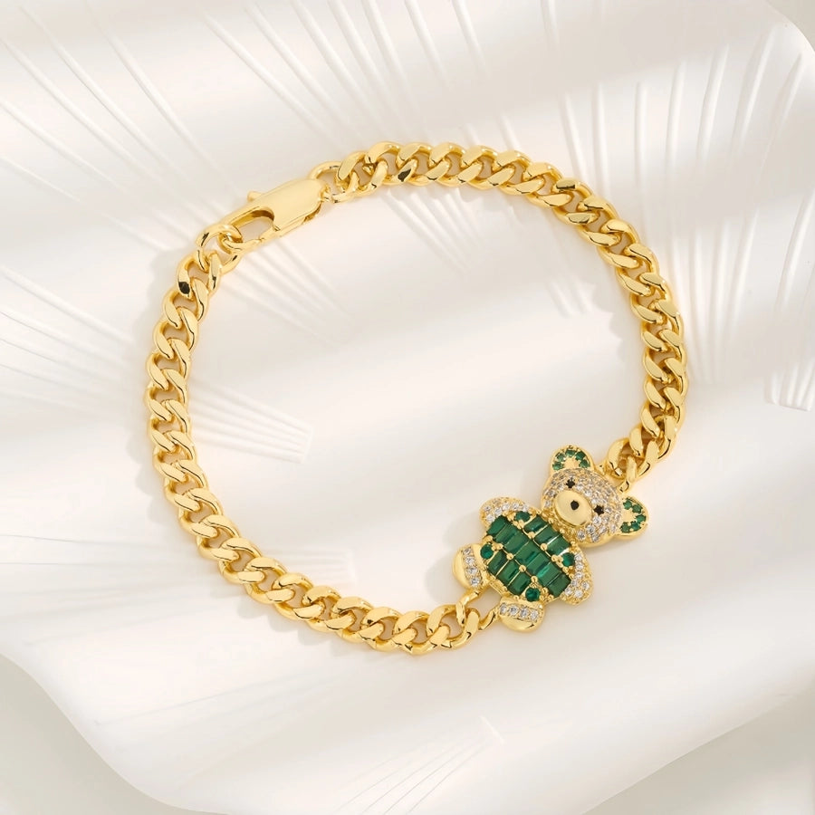 Jewelry Cute Bear Copper Bear Bracelets