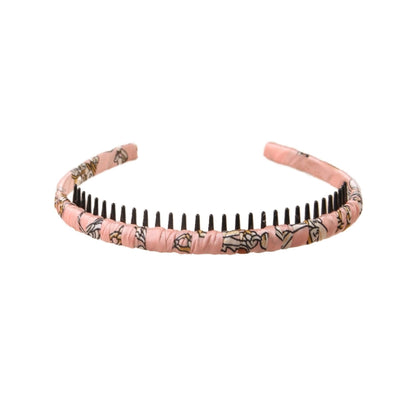 Hot-selling Basic Bangs Broken Hair Band Wash Face Pressure Hair Non-slip Toothed Broken Flower Hair Band Summer Women's Hair Accessories