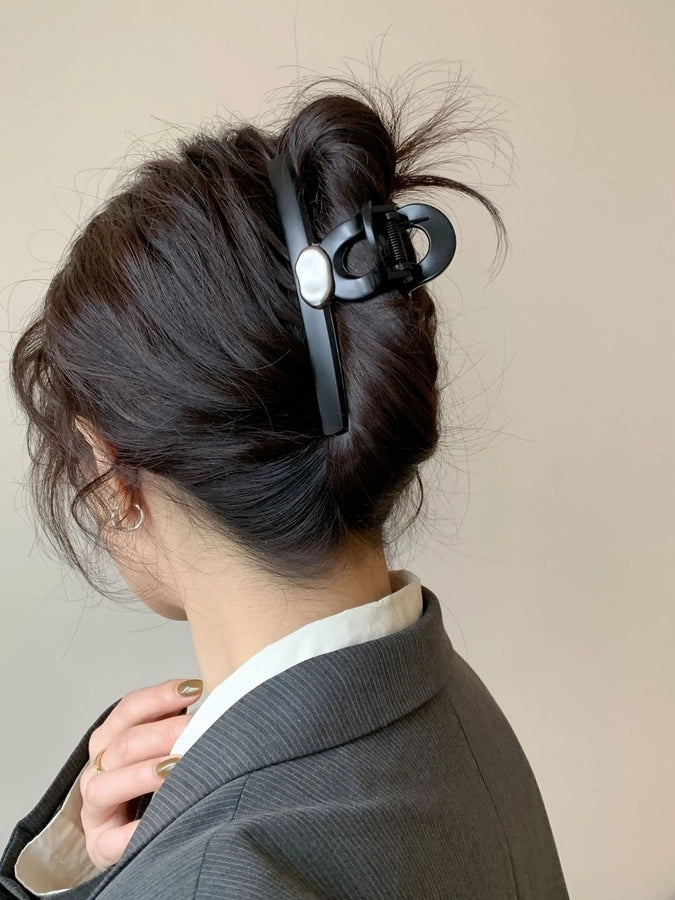 Super Good texture matte metal hair grip large hair volume large hair clip female  new shark clip high-grade hair clip