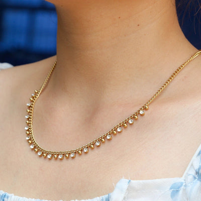 Jewelry Hip-Hop Shiny Geometric 304 Stainless Steel Necklace