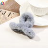 japanese style solid color plastic handmade hair claws 1 piece