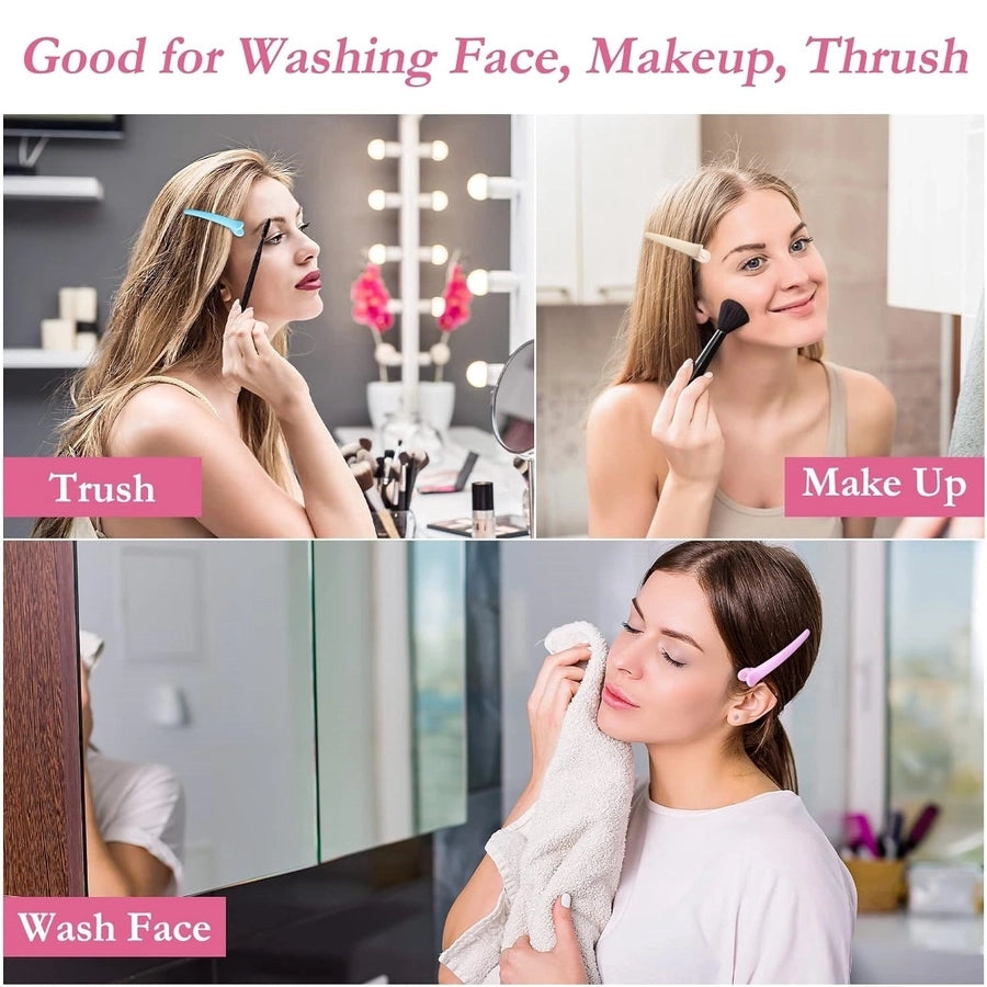 Women's Basic Simple Style Solid Color Plastic Hair Clip