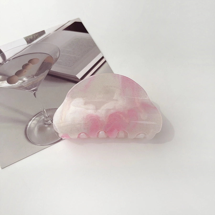 Women's Simple Style Classic Style Color Block Arylic Hair Claws