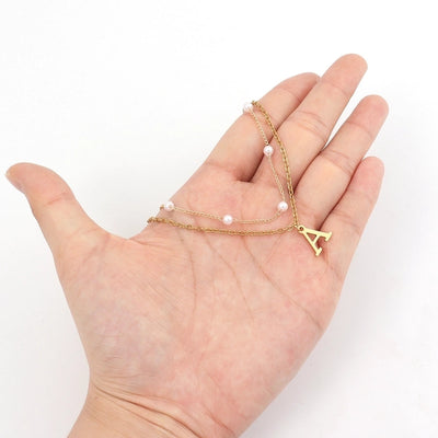 Jewelry Simple Style Commute Letter 201 Stainless Steel 304 Stainless Steel Pendant Necklace