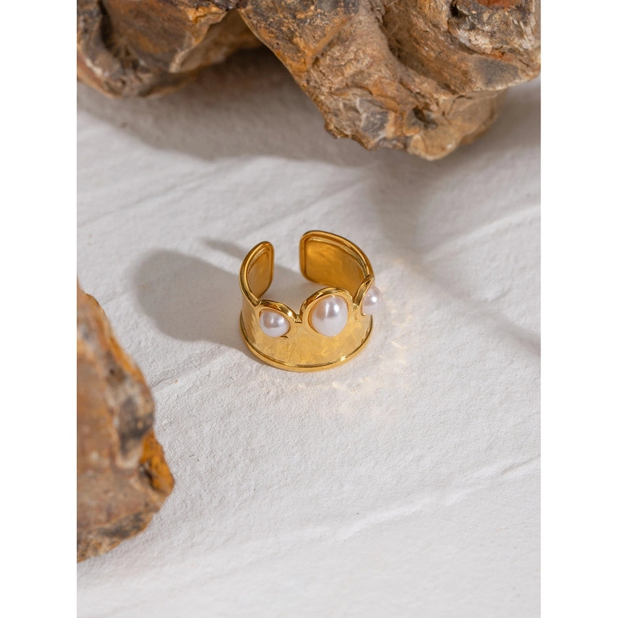 Jewelry Simple Style Classic Style Geometric 304 Stainless Steel Open Rings