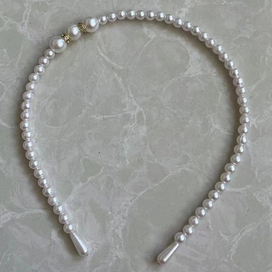 Korean style princess children pearl headband headband girl hair accessories micro business push activities small gifts