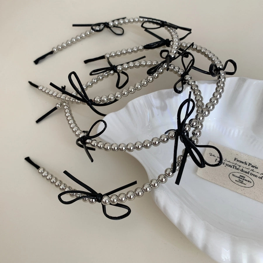 Women's Casual Simple Style Streetwear Bow Knot Iron Hair Band