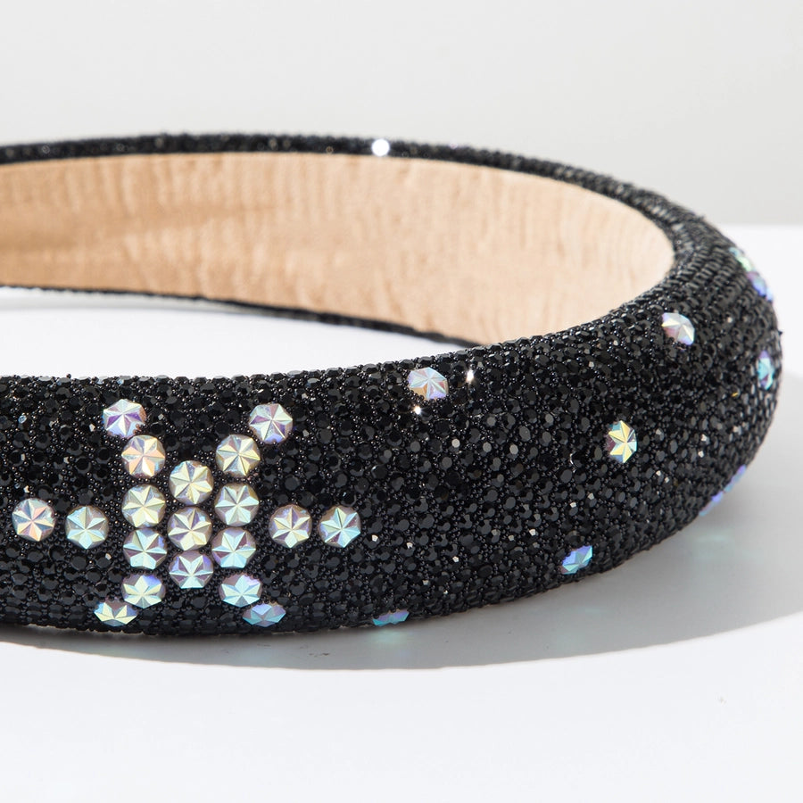 Women's Casual Vacation Classic Style U Shape Alloy Cloth Rhinestone Inlay Rhinestones Hair Band