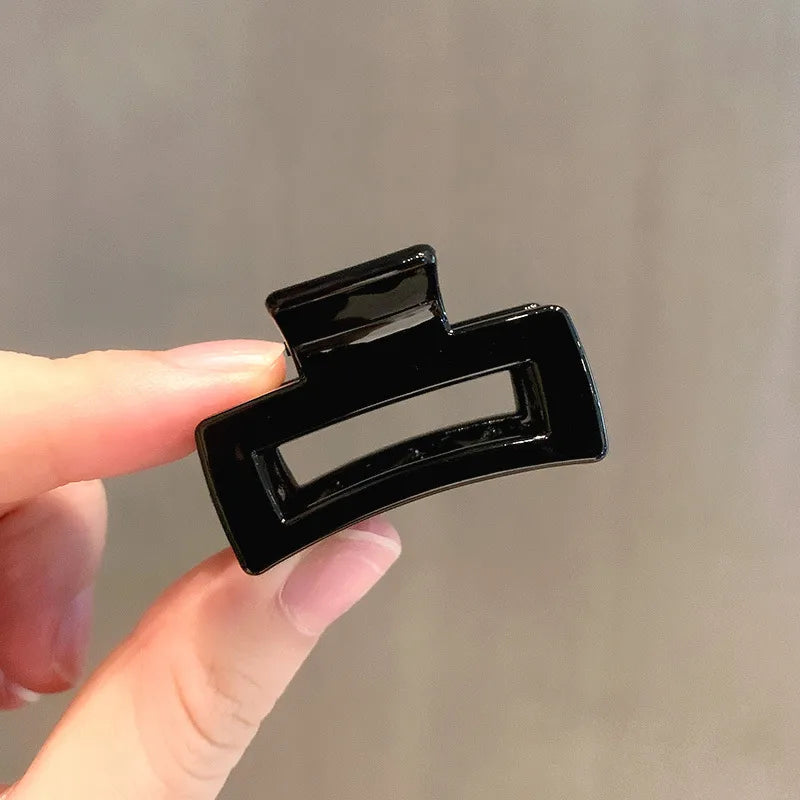 retro geometric transparent acrylic small catch clip wholesale nihaojewelry