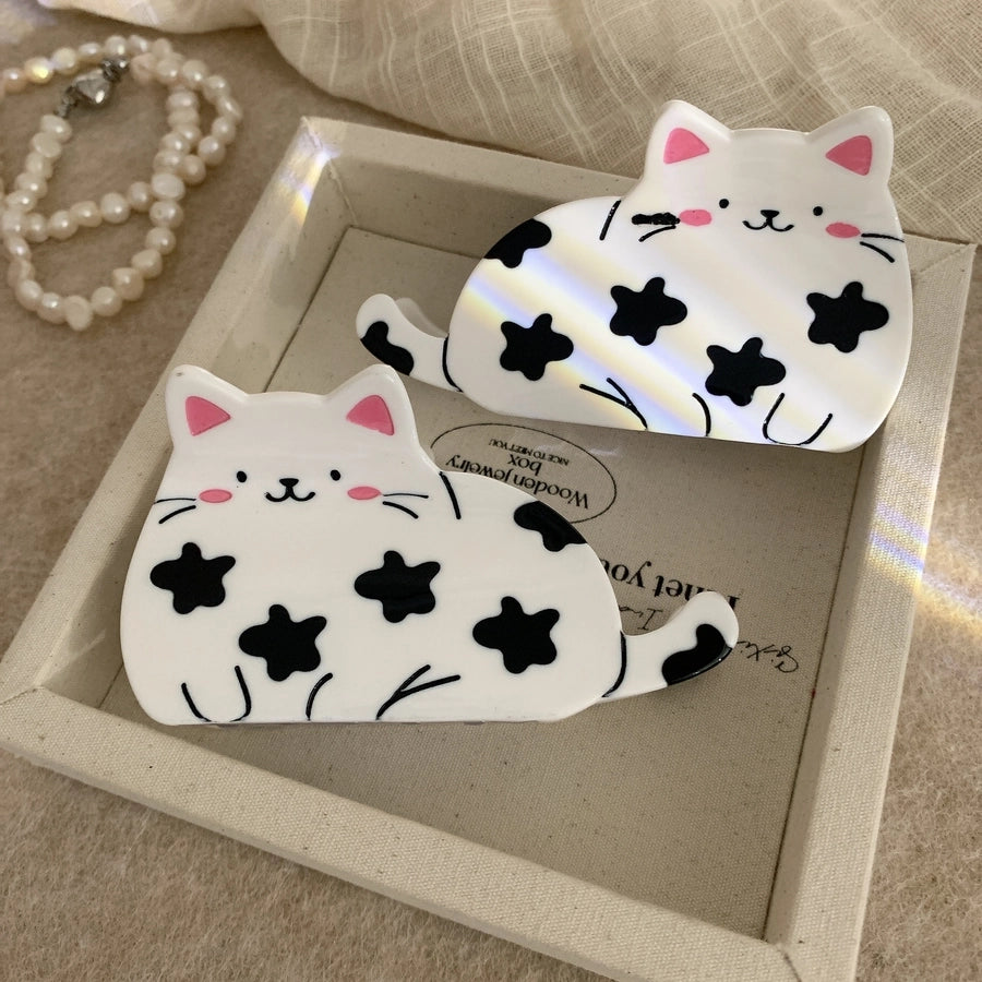Women's Cute Cat Acetic acid sheets Hair Claws