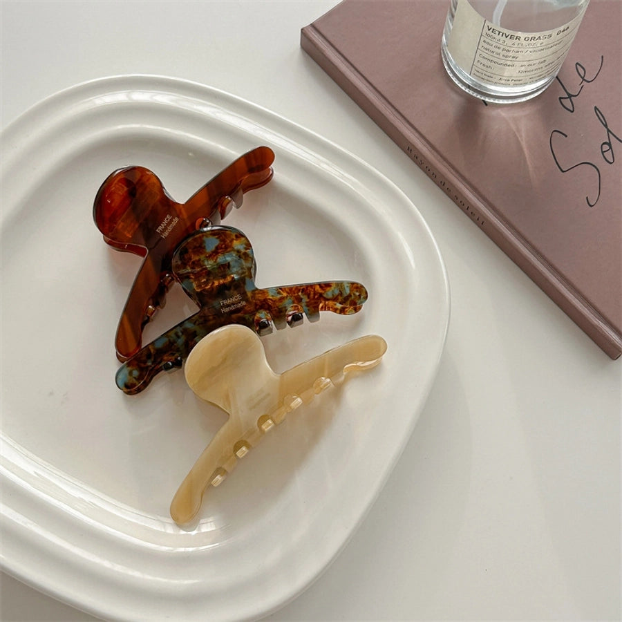 Women's Simple Style Classic Style Solid Color Acetic acid sheets Hair Claws