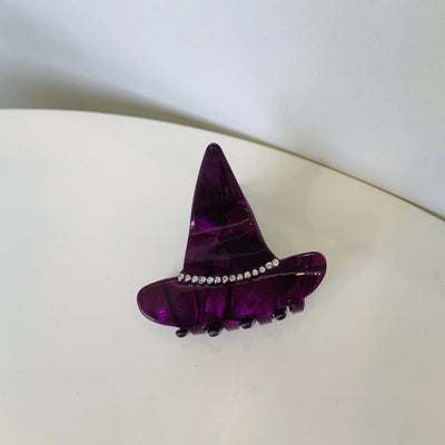 Halloween Cartoon Style Women's Color Block Arylic Polishing Hair Claws