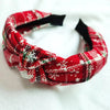 fashion snowflake cloth hair band