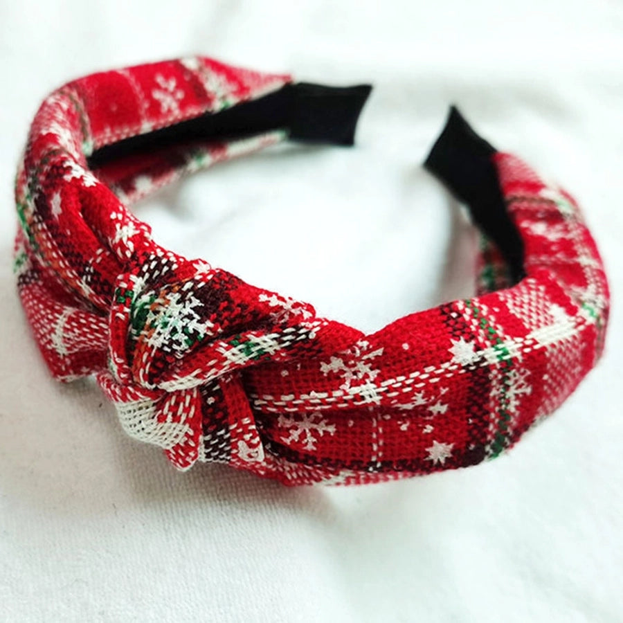 fashion snowflake cloth hair band