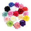 bohemian plaid flower cloth hair clip 1 piece