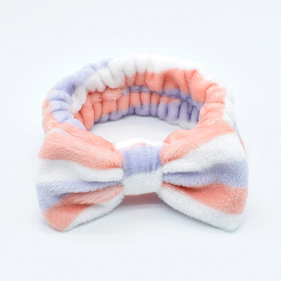 simple style classic style color block cloth printing hair band