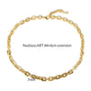 Jewelry Simple Style Geometric 304 Stainless Steel Plating Bracelets Earrings Necklace