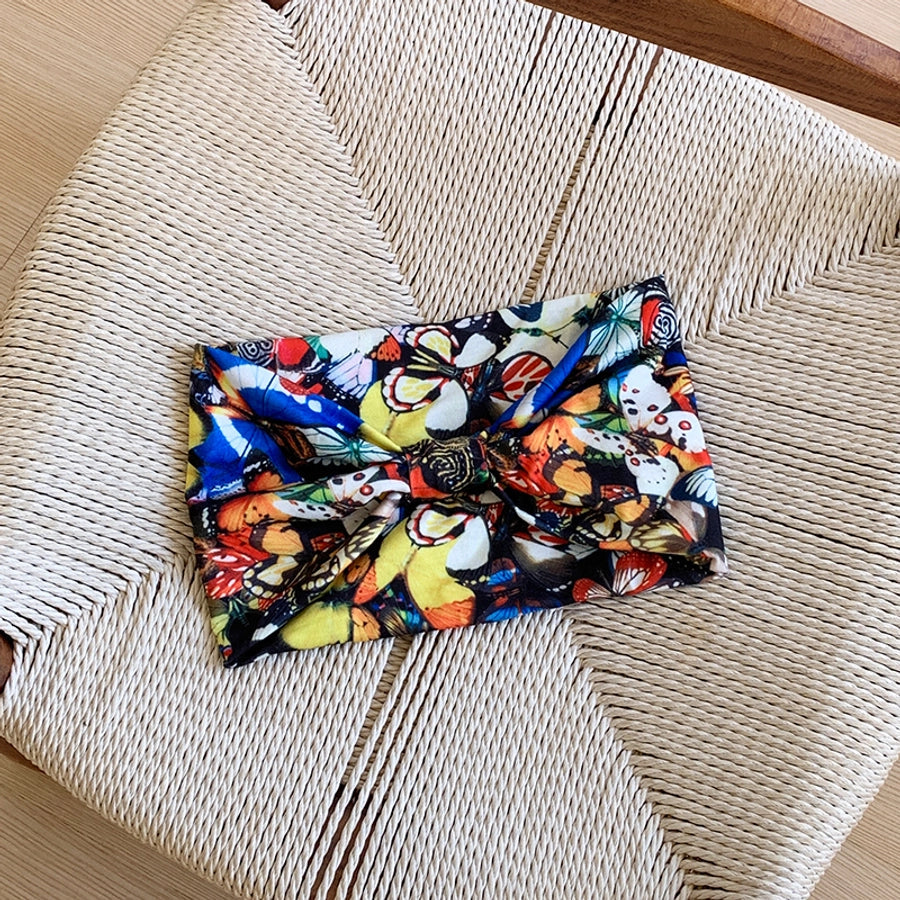 Women's Basic Simple Style Butterfly Hair Band Hair Tie