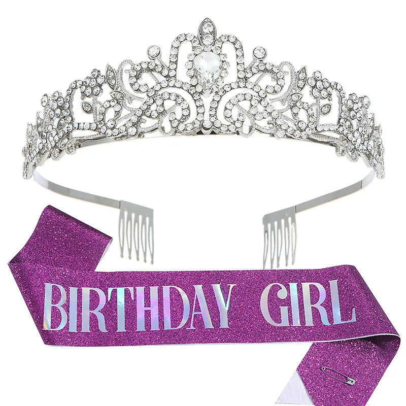 women's simple style solid color alloy plating inlay artificial gemstones crown