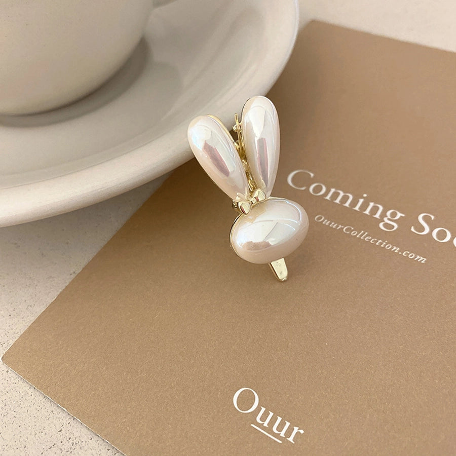 Women's Sweet Rabbit Metal Hair Clip